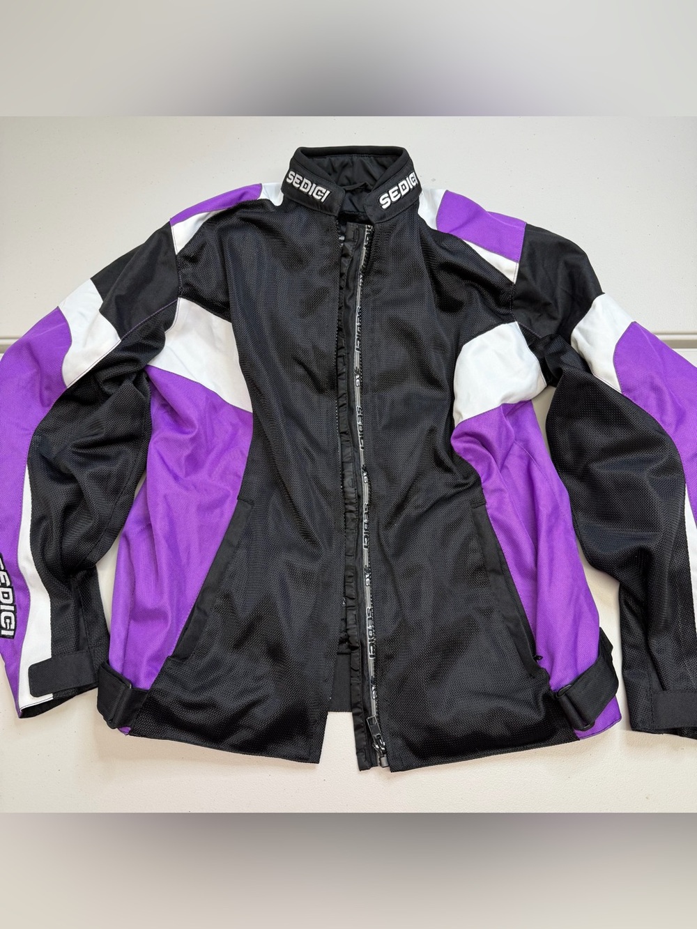 Women's Sedici Federico Level 2 Armored Performance MC Jacket Size XL Motorcycle